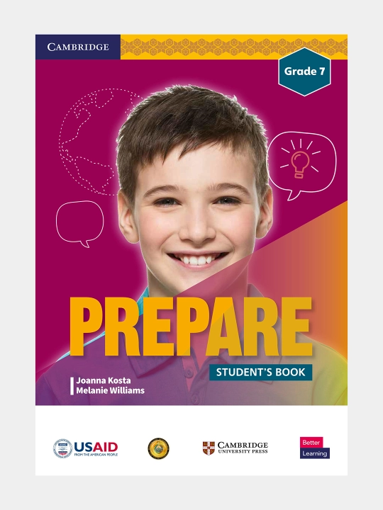 Prepare - Teacher's book, Work book, Student's book - Grade 7