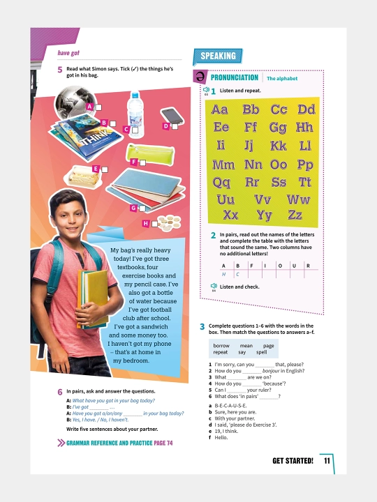 Prepare - Teacher's book, Work book, Student's book - Grade 7