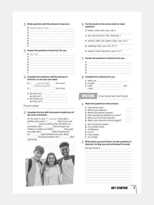 Prepare - Teacher's book, Work book, Student's book - Grade 7
