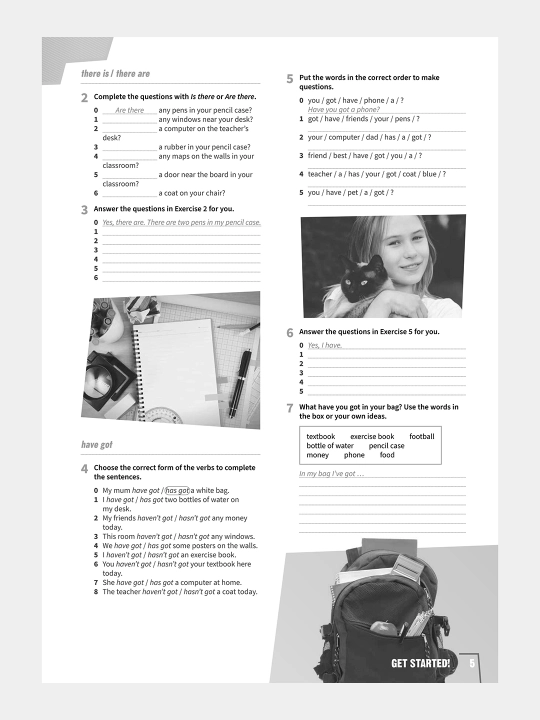 Prepare - Teacher's book, Work book, Student's book - Grade 7