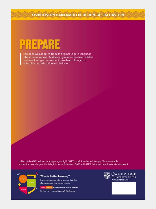 Prepare - Teacher's book, Work book, Student's book - Grade 7