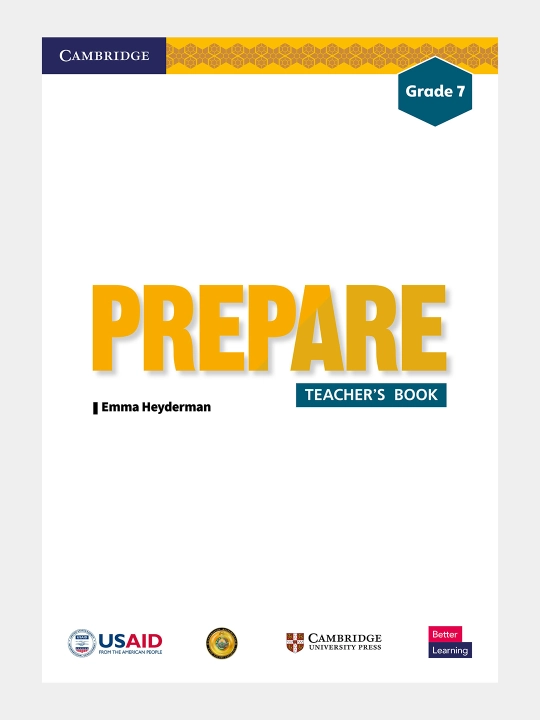 Prepare - Teacher's book, Work book, Student's book - Grade 7