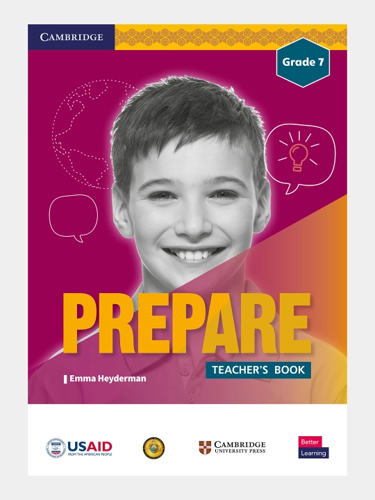 Prepare - Teacher's book, Work book, Student's book - Grade 7
