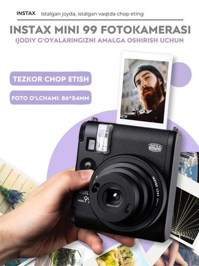 Fujifilm Instax Mini 99 tezkor foto kamerasi