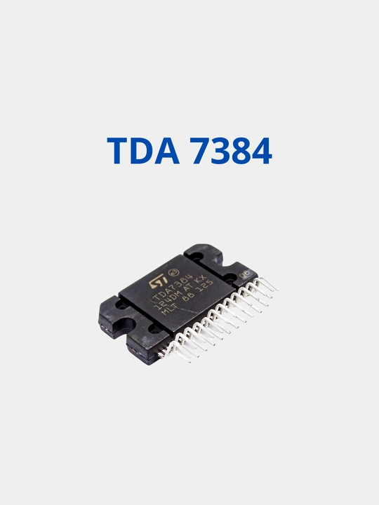 Mikorsxema TDA7384, audio quvvat kuchaytirgichi, integral sxemasi TDA7381/TDA7384/TDA7388 - 
