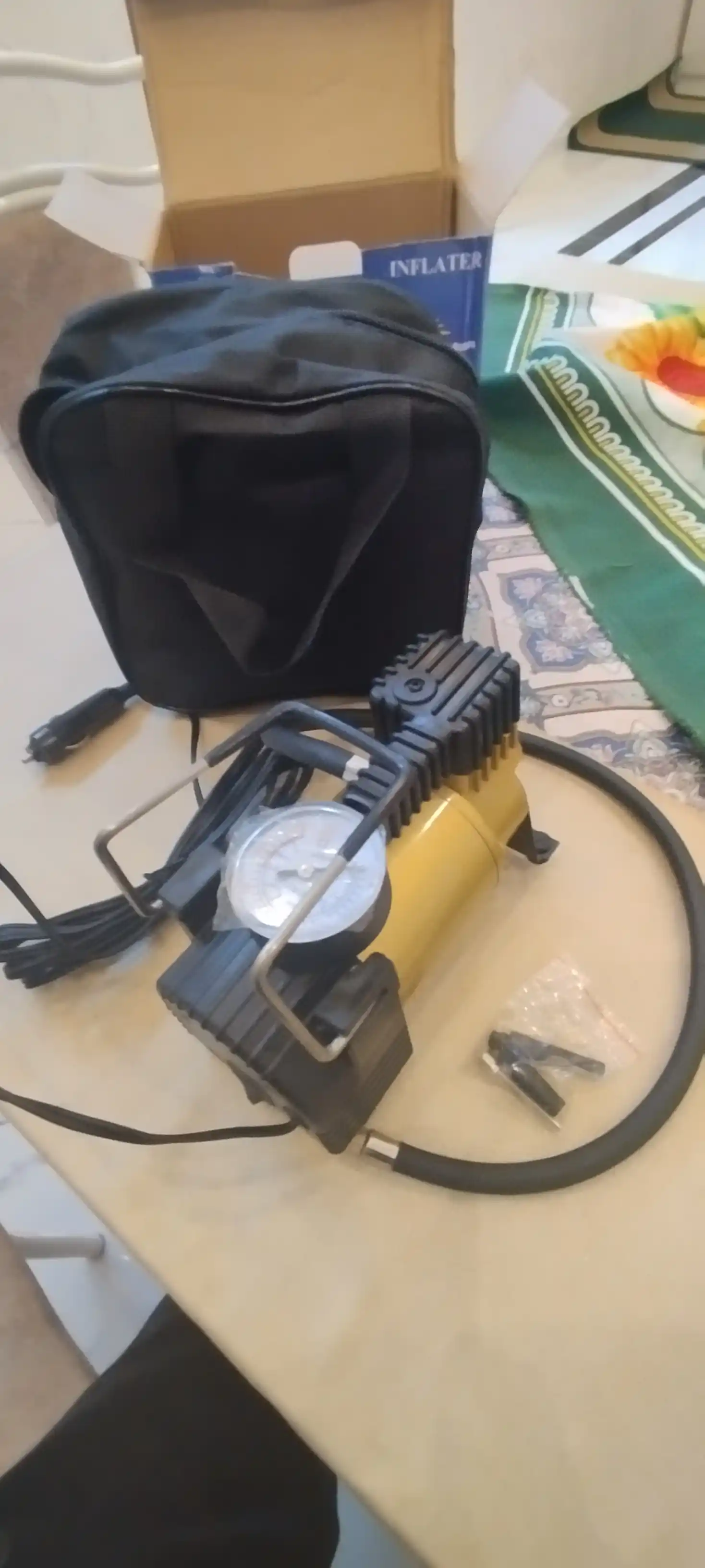 Avtomobil kompressor nasosi Tornado AC-580, 15 A, 35 l/min, 12 V