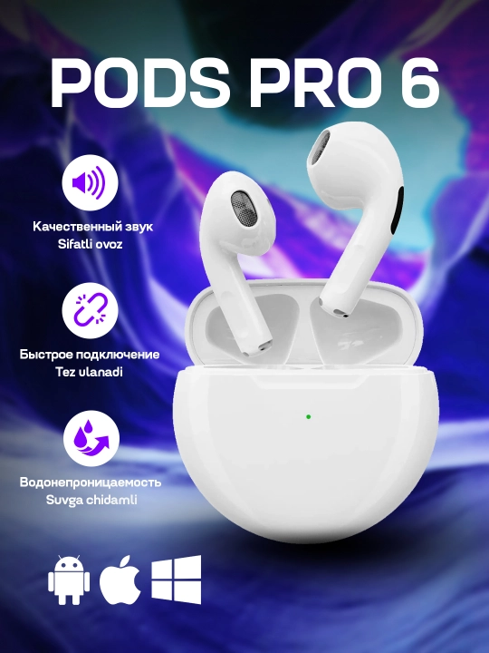 Simsiz Naushniklar APods Pro, pods 3, pro 5, max, M10, AIR 31