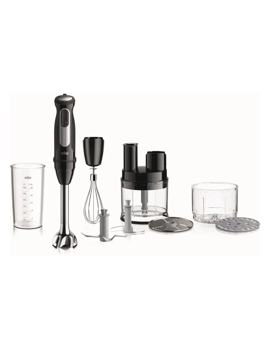 Pogirzib blender Braun MultiQuick 5 Pro MQ55755MBK, 1000 Vt