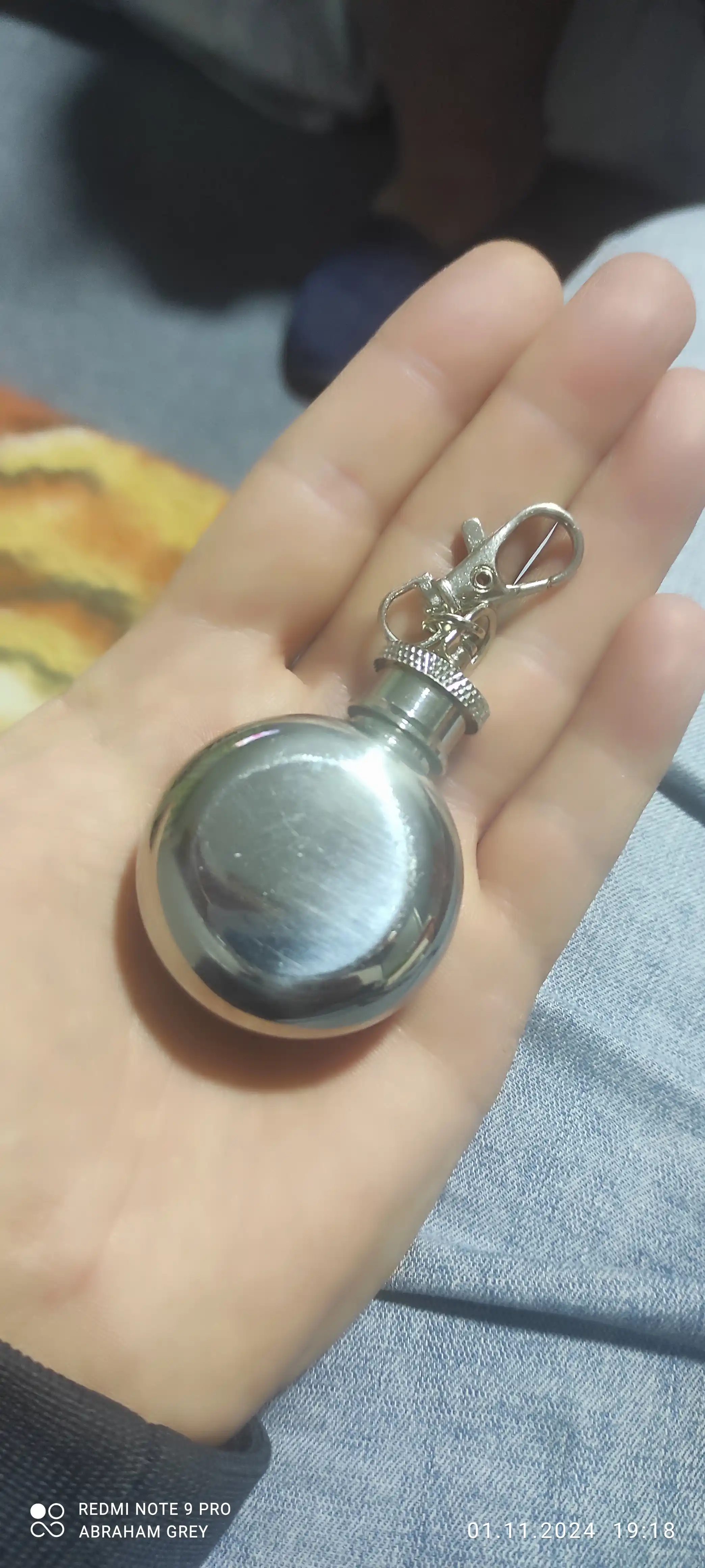 Mini suvdon zanglamaydigan po'latdan yasalgan, 30 ml