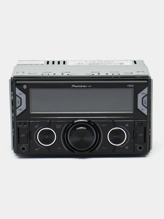 Avtomagnitafon Pioneer 2 pult Bluetooth, USB, AUX, FM radio magnitofon