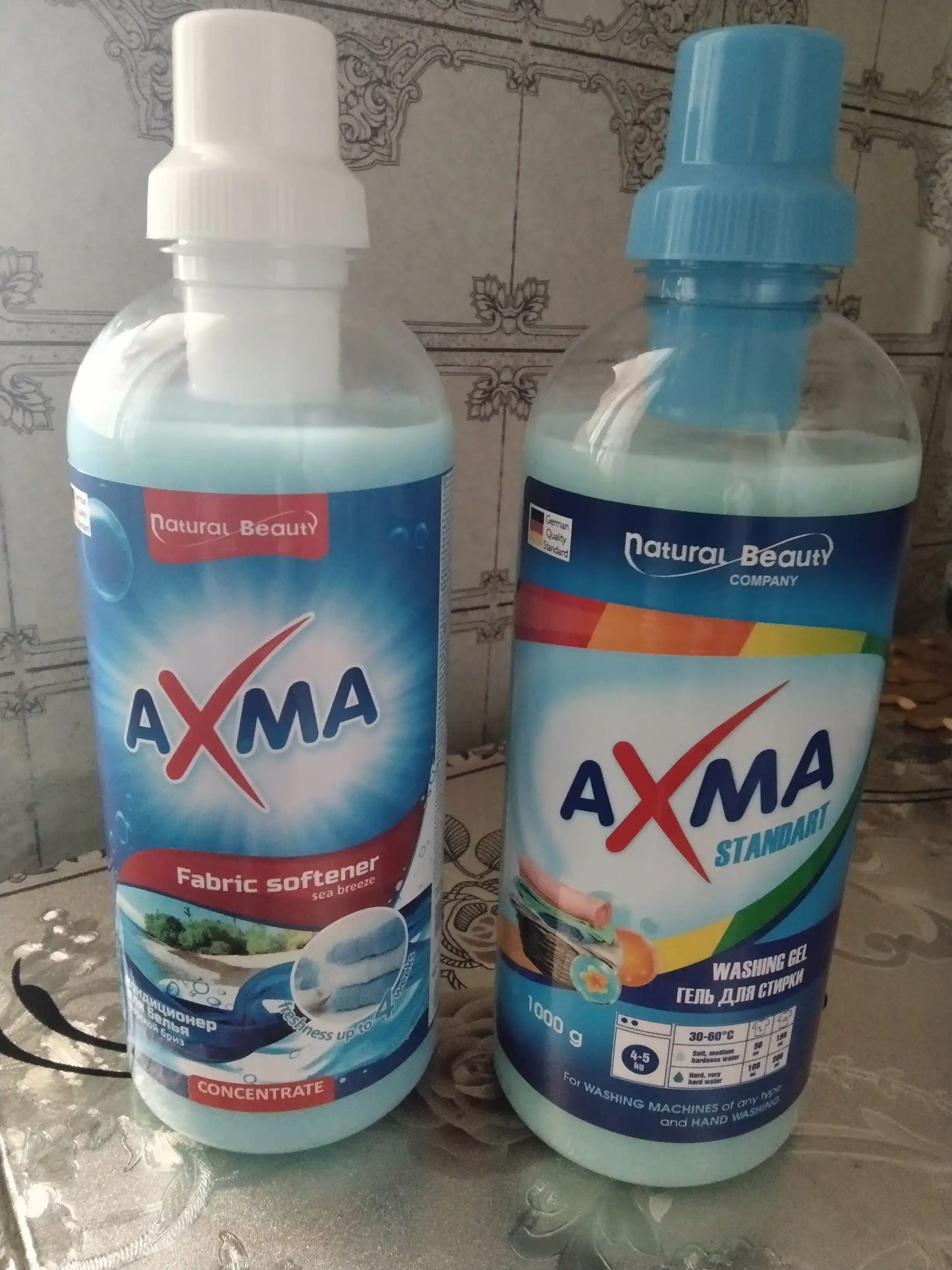 Кондиционер для белья Axma, Морской бриз, 1 л