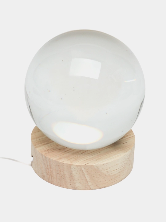 Хрустальный шар ночник 3D, антистресс, настольный, LED, детский