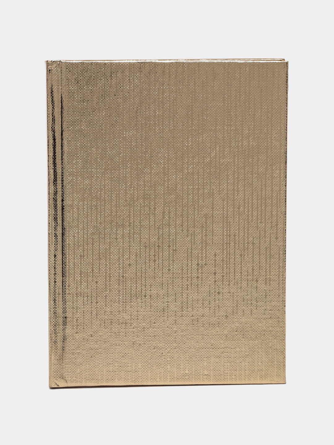 Eslatmalar uchun kitobcha Hatber Metallic, oltin rang, katakli/chiziqli, А6f, 64 varaq, bumvinil muqovali, 64ZKt6V564l - 