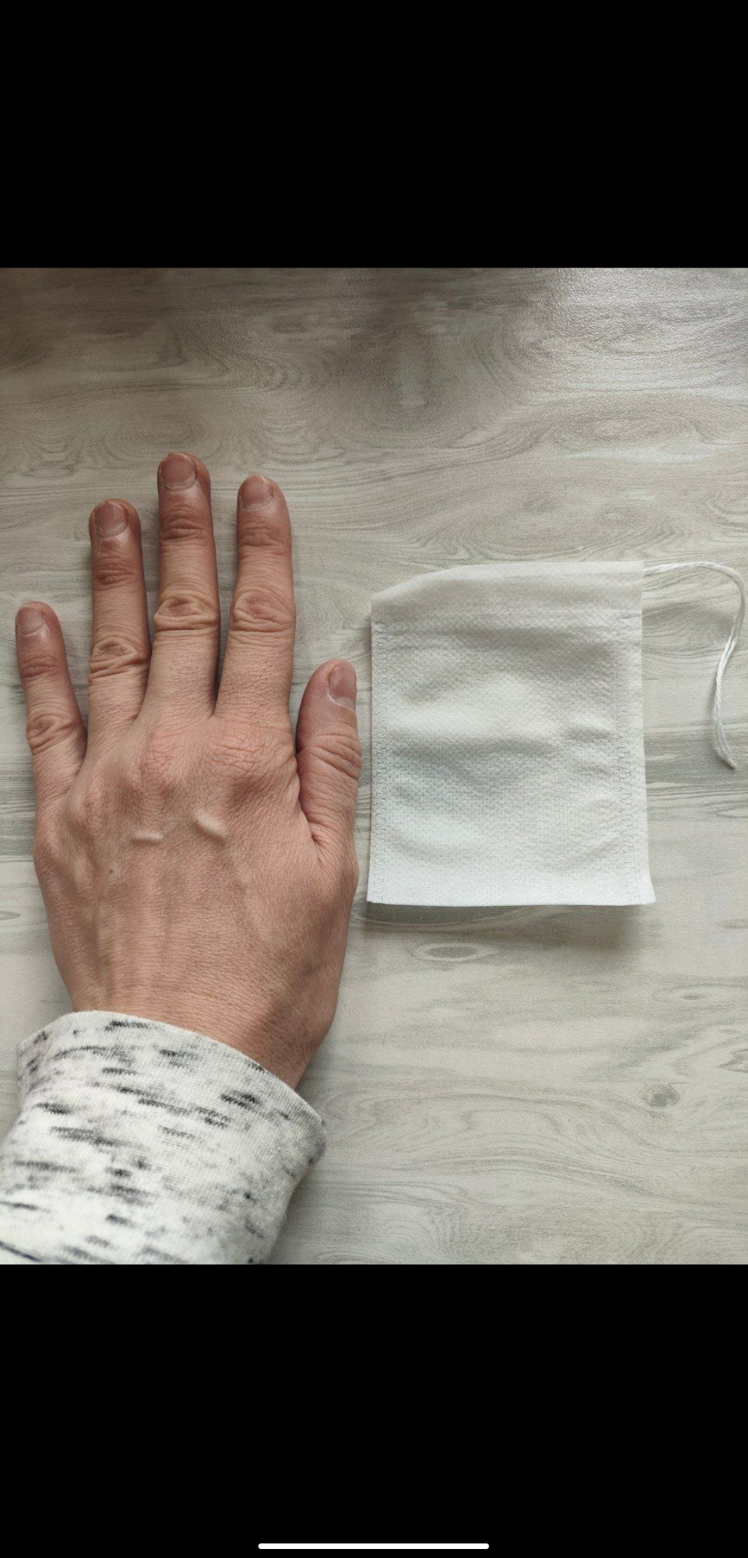 Choy, o'tlar va ziravorlar tayyorlash uchun bir martalik choy filtri qoplari, 100 dona