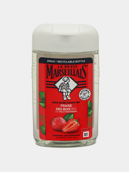 Dush uchun gel Le Petit Marseillais, provans qulupnay, 250 ml