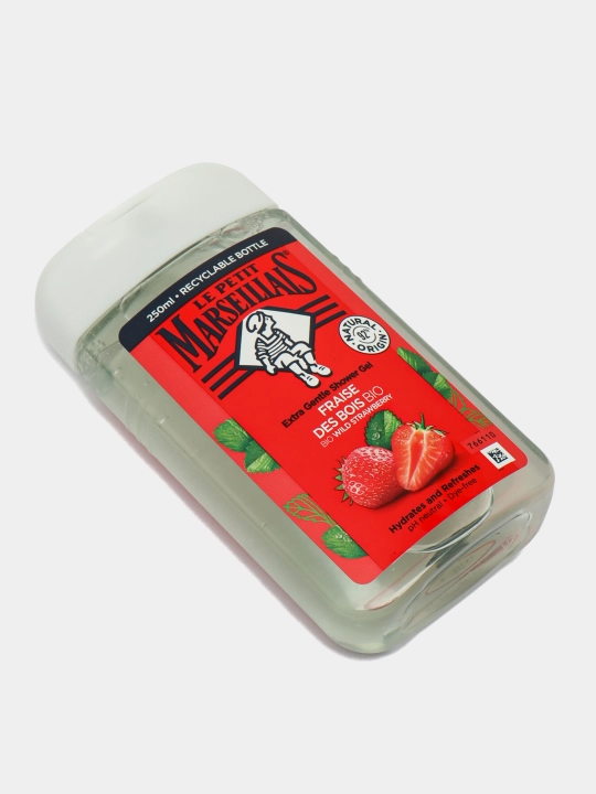Dush uchun gel Le Petit Marseillais, provans qulupnay, 250 ml