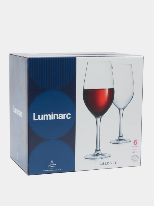 Бокал для вина LUMINARC "СЕЛЕСТ" L5833, 580 мл, 6 шт