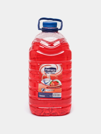 Для мытья посуды Palmera Ultra clean,  "Клубника", 5 л — ALVIE-P12D379