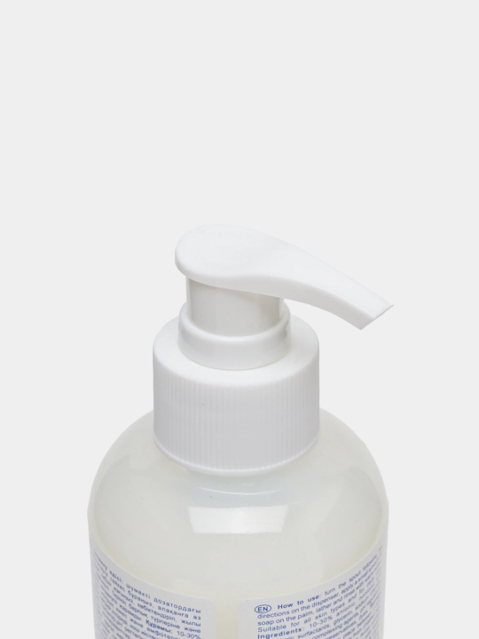Жидкое мыло Natural Beauty белое с антибактериальным эффектом, 300 гр