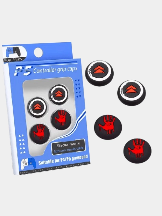 Dualsense PS5, PS4, XBOX geympad joystik tugmalari uchun changdan himoyalovchi qalpoqchalar, 4 dona