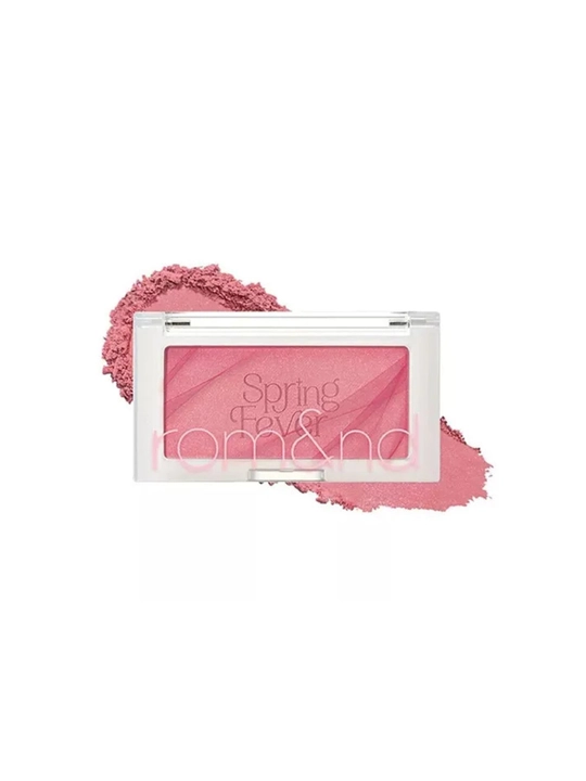 Сияющие румяна в розовом оттенке Rom&nd Better Than Cheek S02 Lychee Chip - 