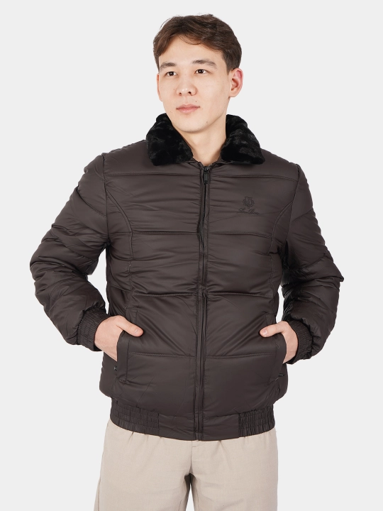 Мужская куртка, с мехом, 5XL, 56, 4XL, 54, 3XL,52, 2XL,50, XL, 48, L, 46 - 