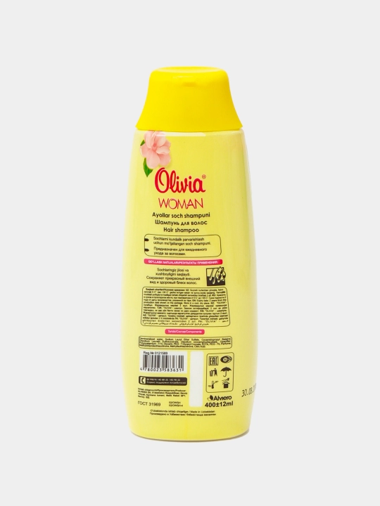 Olivia Women shampun, "Тiklovchi", 400 ml