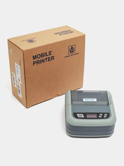 Термопринтер этикеток и для чека Xprinter XP-P323B Portable, 80 мм, 70 мм/с, USB+Bluetooth