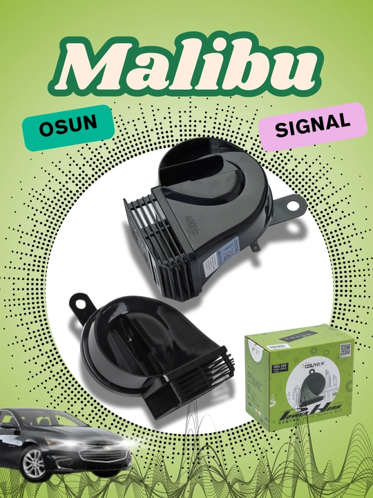 Ovozli signali Malibu, Maroko pobeda, 12 V, 110 Db, 320/380 Gs