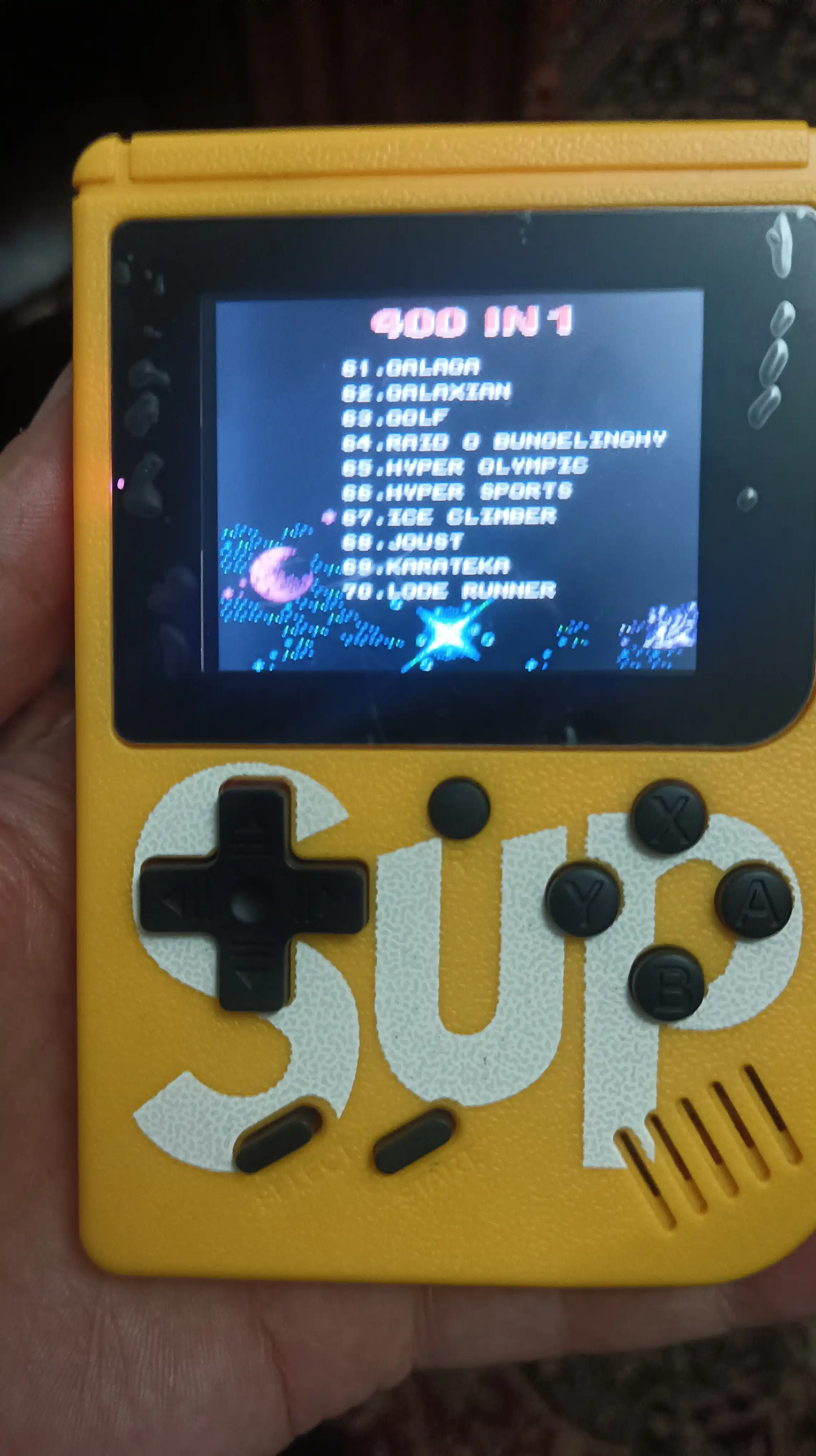 Tetris Retro o'yinlar pristavkasi Subgame, 400 ta 1 da