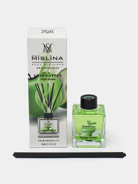 Aromatizator Mislina, uy va ofis uchun, Green Apple, 110 ml - 