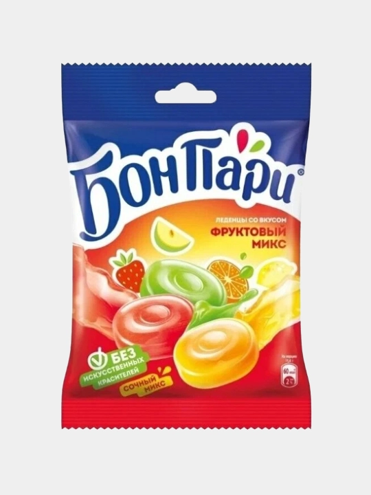 Konfet karamel Бон Пари, Turli xil, 75 g