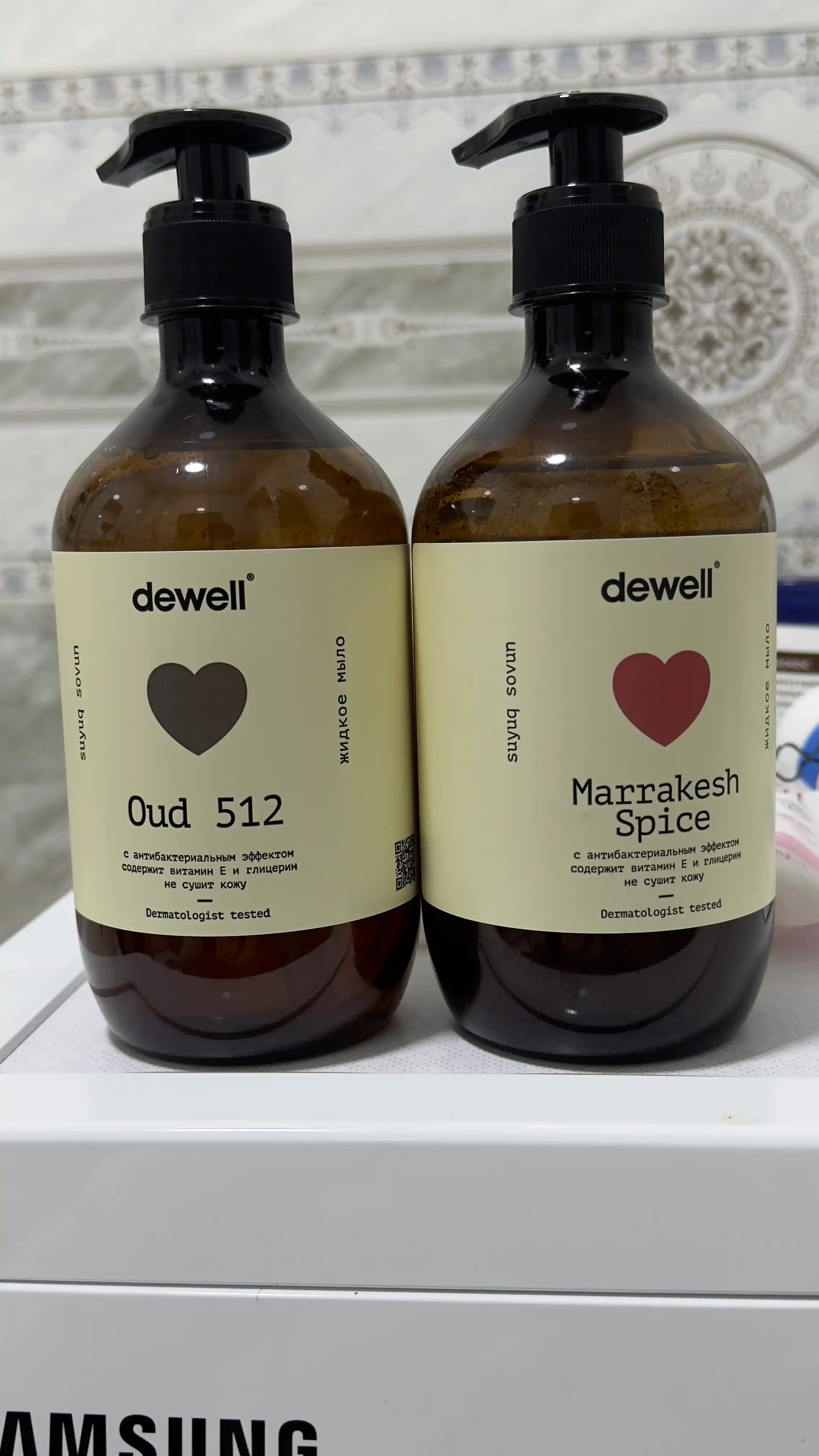 Suyuq sovuni Dewell, marrakech spice aromatli, 500 ml