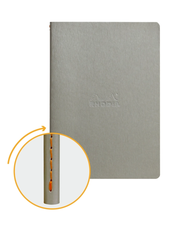 Daftar umumiy, charm muqovali A5, Rhodia Sewn Spine Notebook daftari
