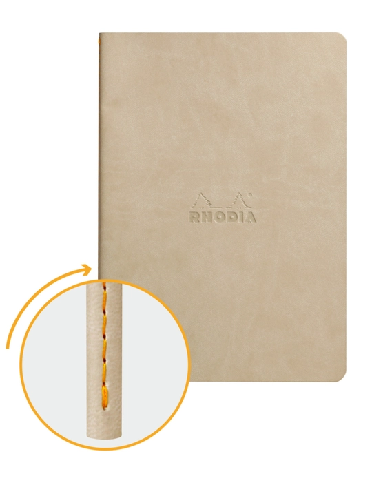 Daftar umumiy, charm muqovali A5, Rhodia Sewn Spine Notebook daftari