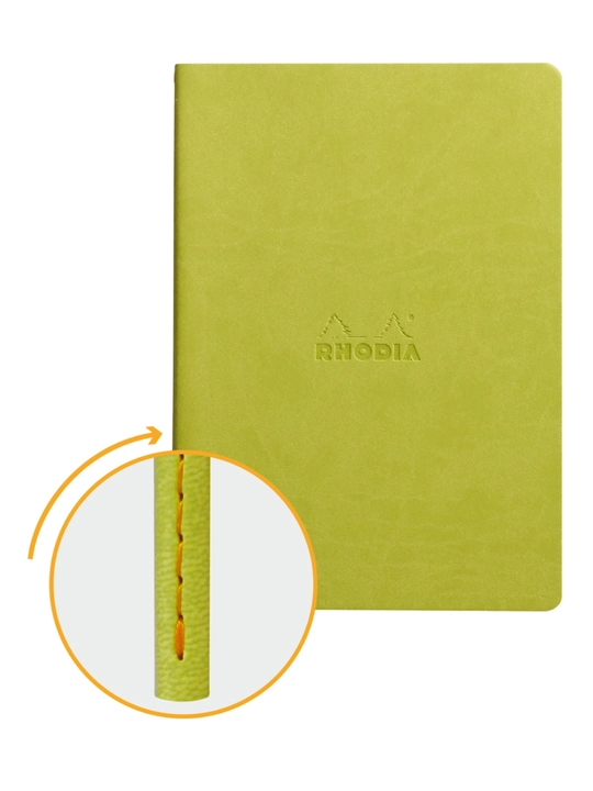 Daftar umumiy, charm muqovali A5, Rhodia Sewn Spine Notebook daftari