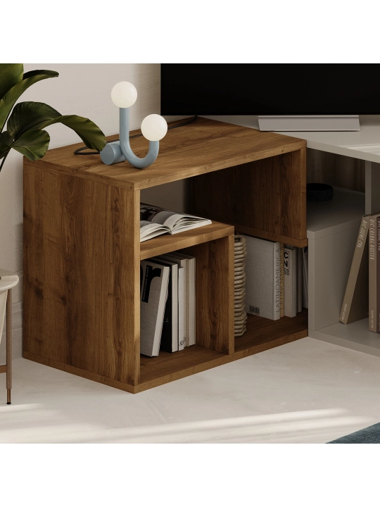 Decortie Glis Угловая ТВ-тумба, многофункциональная, для ТВ до 65 Дюймов - сделано в Турции