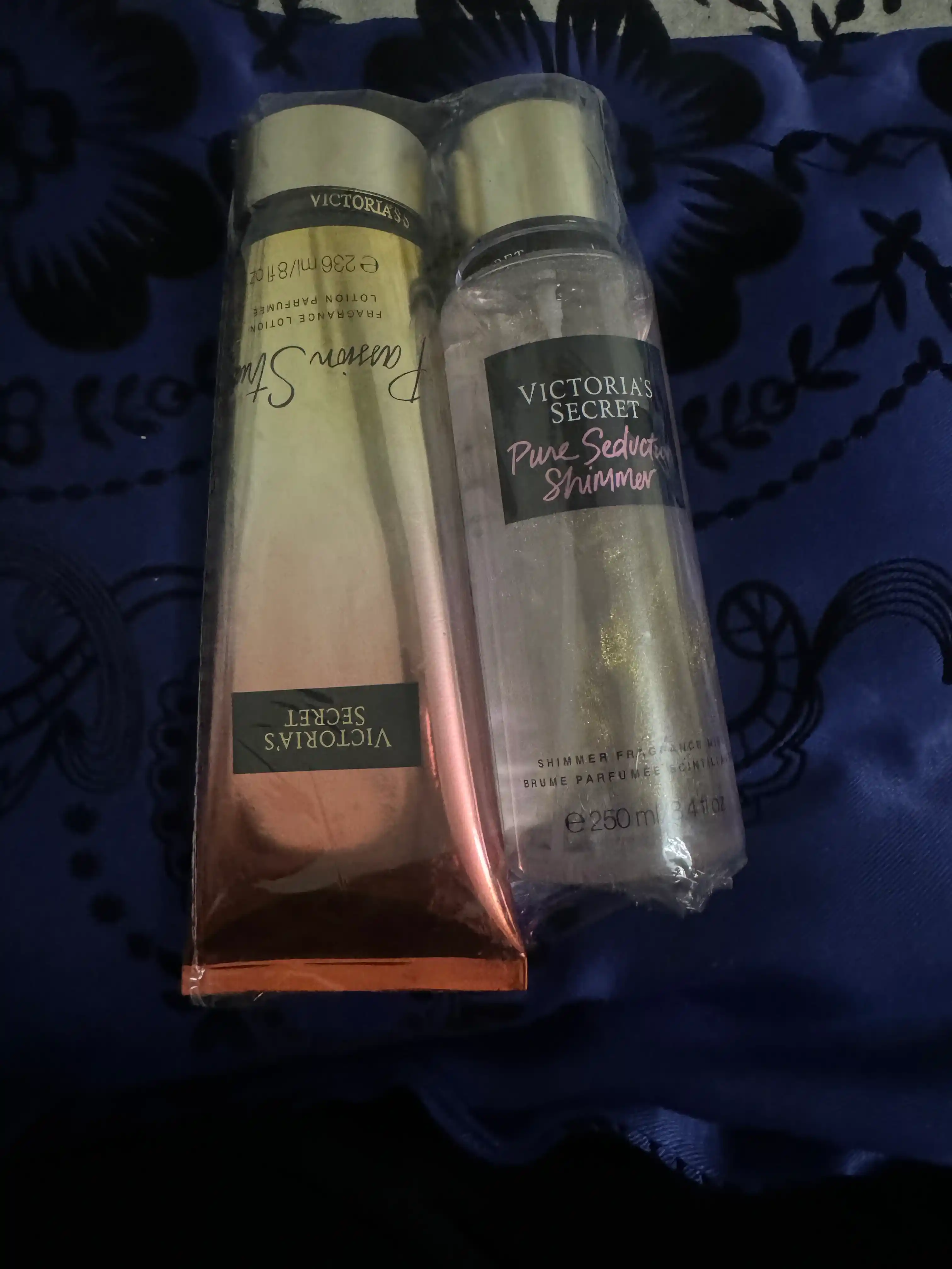 Victoria Secret parfyumeriya to'plami, tana uchun losyon va sprey mist, 236 ml + 250 ml
