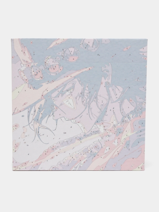 Raqamlar bo'yicha anime rasmlari, 20 * 20 sm, Demon Slayer, Jujutsu Kaisen, One Piece