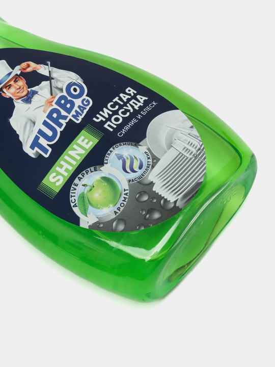 Idish yuvish vositasi Turbomag shine, apple, 500 ml