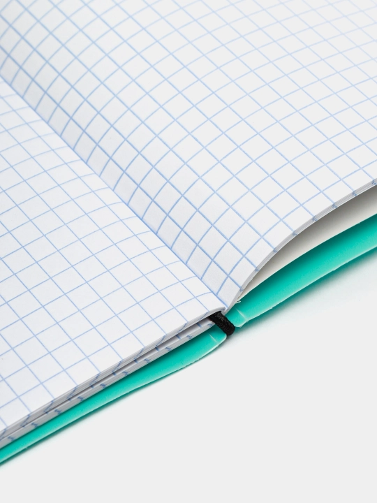 Тетрадь общая FolderBook Pastel Mint, А5+, 48 листов, клетка, 53704 q0000053666
