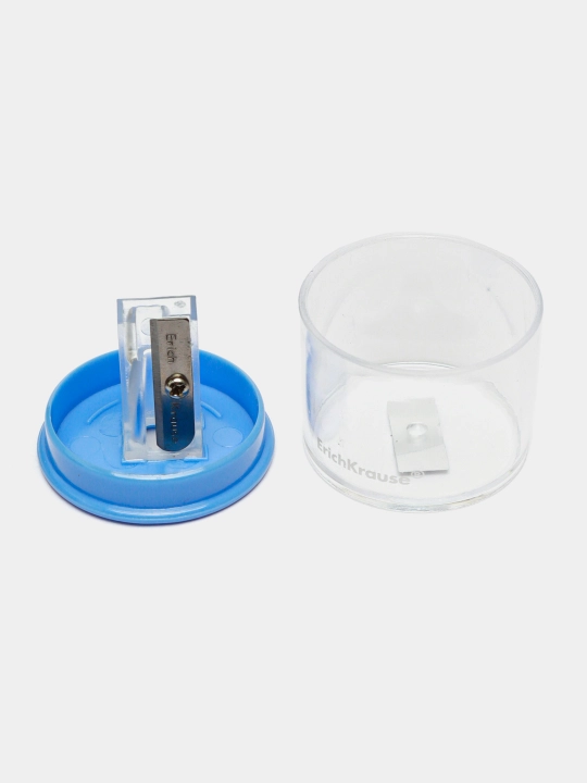 Точилка пластиковая ErichKrause S-Keg, Neon, с контейнером, ассорти  56036 q0000053169