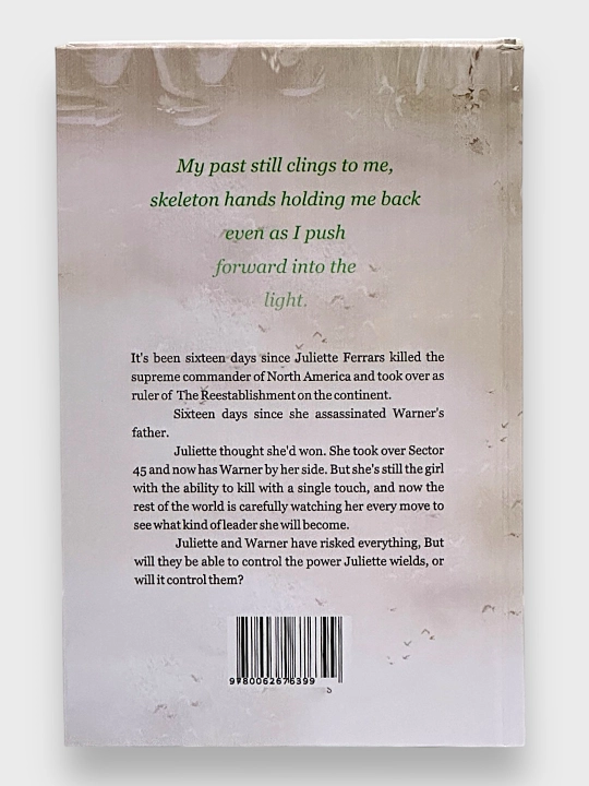 Shatter Me, Unravel Me, Defy Me, Imagine Me, Believe Me, Restore, Ignite Me. Tahereh Mafi