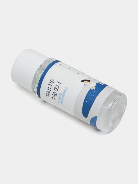 ROUND LAB yuz miniatyuralari sayohat to'plami, Pine Calming Cica Trial Kit, 4 dona