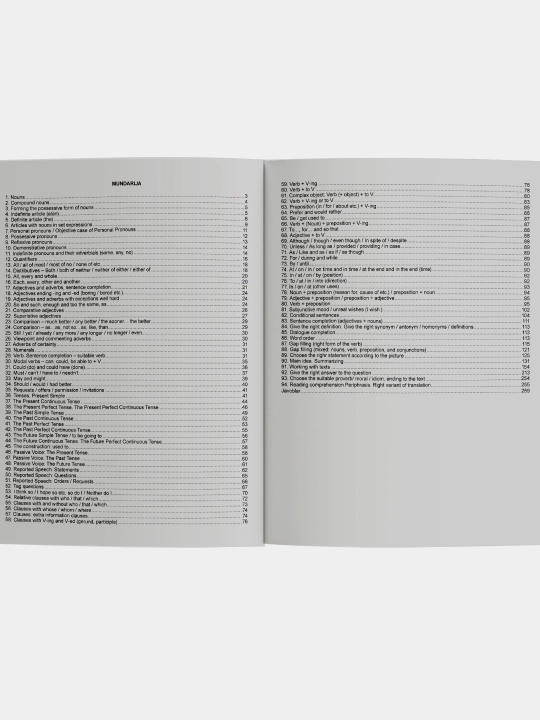 Exclusive Optima 2016-2024, ingliz tili, mavzulashtirilgan testlar to'plami
