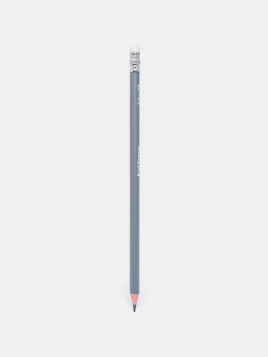 Qora grafitli qalam ErichKrause Classic uchburchak, o'chirgich bilan, HB 55270 q0000053339