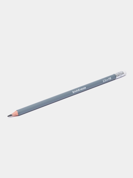 Qora grafitli qalam ErichKrause Classic uchburchak, o'chirgich bilan, HB 55270 q0000053339 - 