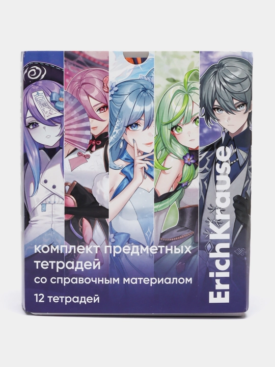 Комплект тетрадей, общих, ErichKrause  48 листов, клетка/линейка, 62125 q0000052906 - 