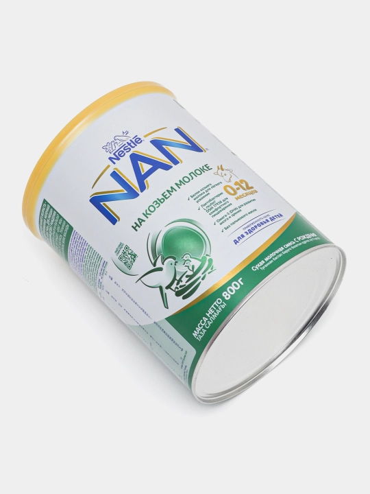 Детская смесь E106 NAN GOAT, 0-12 м, 800 г