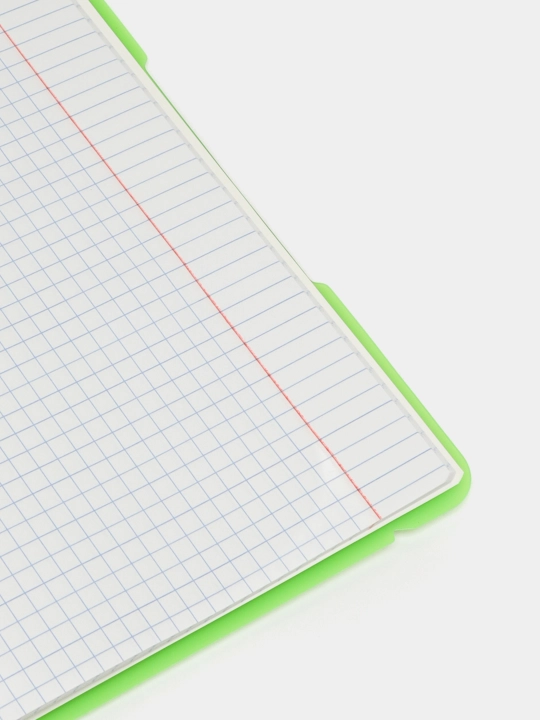 Тетрадь общая FolderBook Neon, зеленая, А5+, 48 листов, клетка 56112 q0000053709